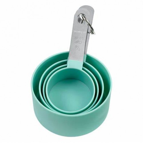 MEASURING CUP WITH STEEL HANDLE 4PC MEASURING CUP WITH STEEL HANDLE 4PC